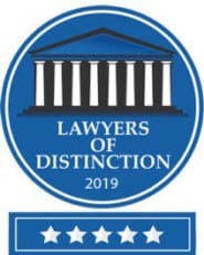 Lawyers Of Distinction | 2019 | 5 Star